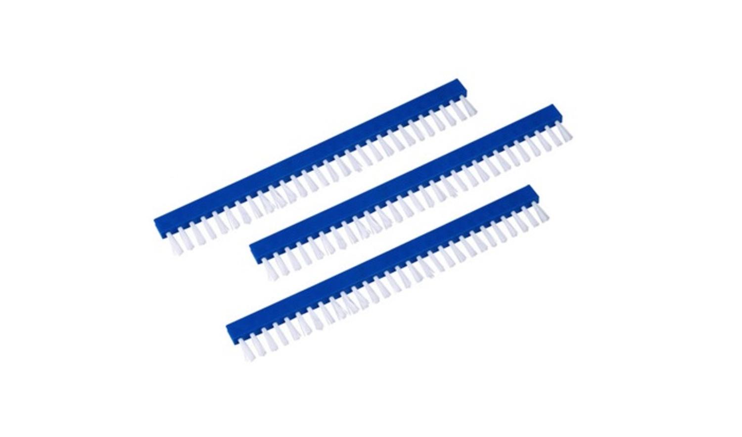 Pack of 3 Long Replacement Brushes For Swimming Pools and Spas Vacuum