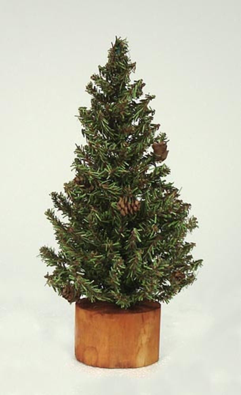 12 quot carmel pine cone artificial christmas tree with wood 12 quot carmel pine cone artificial christmas tree with wood