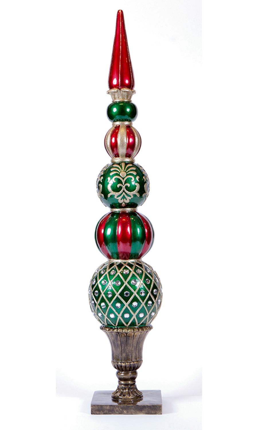 53" Commercial Grade Christmas Ball Ornament Topiary Fiberglass