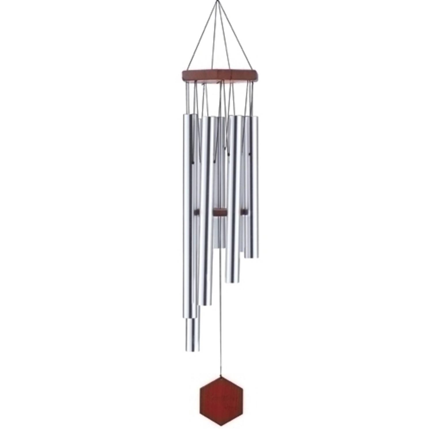 Roman 30" Carillon Meadow Triple Sealed Elm Wood Diamond Line Wind Chime eBay